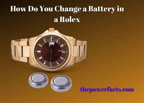 how are rolex watches powered|how to change Rolex battery.